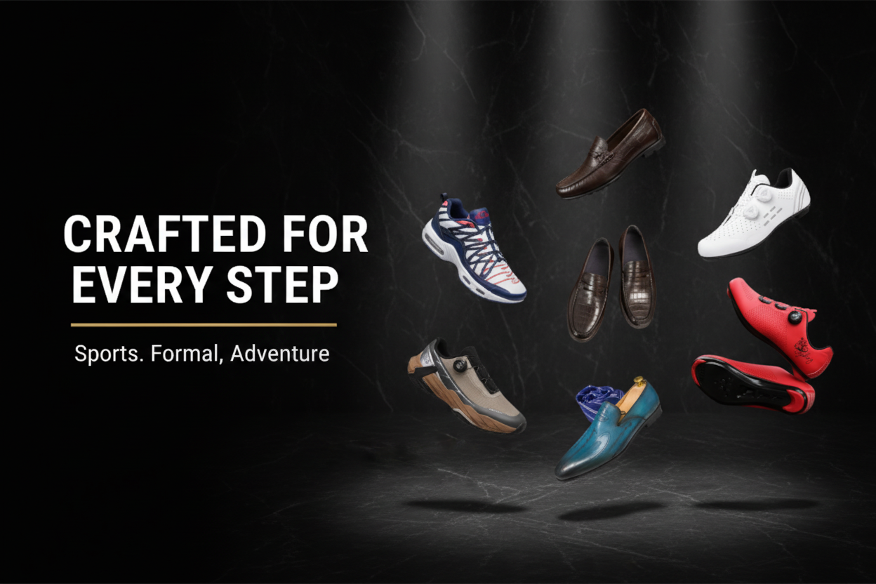 Premium Men's Footwear Banner