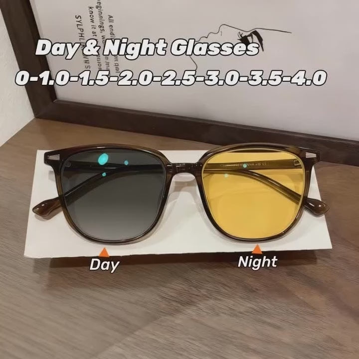 Night Vision Driving Glasses | Anti-Glare Eyewear for Day & Night