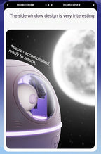 Space Capsule Humidifier MJ046 | Type-C | Ultrasound | Colorful Breathing Night Lamp | 220ml