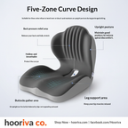 Waist & Hip Seat Cushion HBBT with Text